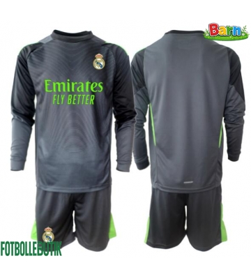 Real Madrid Målvakt Tredjeställ Barn 2025-26 Långärmad (+ Korta byxor)